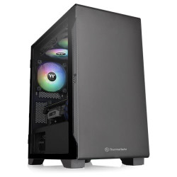 case thermaltake s100 tg vetro temperato mini-tower matx nero