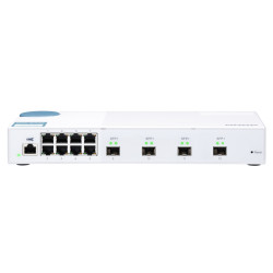 switch qnap qsw-m408s l2, gigabit ethernet (10/100/1000)+