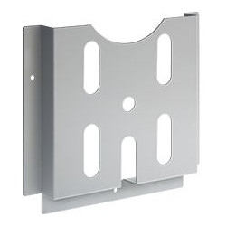 Tasca porta-documenti in plastica grigio