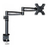 Supporto monitor techly - braccio per monitor singolo con 2 snodi