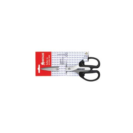 forbici manico artiglio abs 21cm nero [4368t]