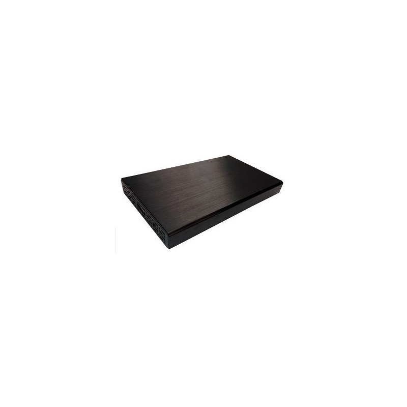 box hard disk esterno 2.5 igloo usb 3.0 alluminio nero [mf-53]