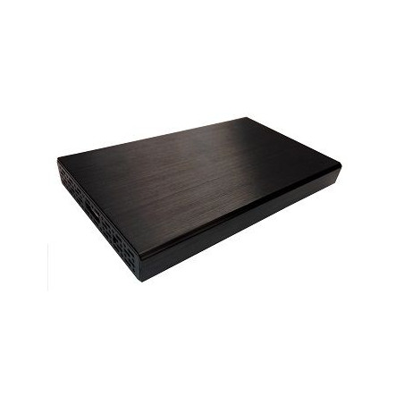 box hard disk esterno 2.5 igloo usb 3.0 alluminio nero [mf-53]