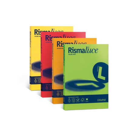 carta in risma favini 125fogli a3 200gr rismacqua azzuro [a67g113]