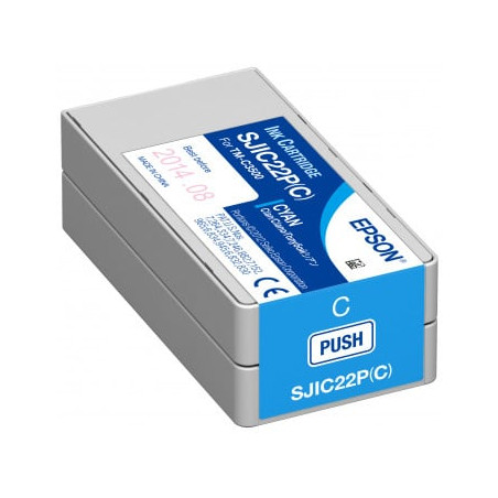 cartuccia epson sjic36p(c) c6500/c6000 ciano [c13t44c240]