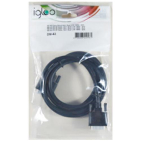 cavo igloo dvi-d 24+1 dual link mashio a mashio 2m [dm-43]