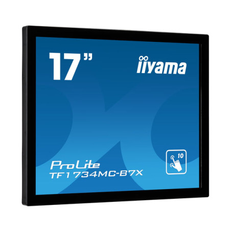 monitor touch 17'' iiyama tf1734mc-b7x sxga 1280x1024p/classe