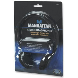 Cuffie manhattan stereo con auricolari imbottiti