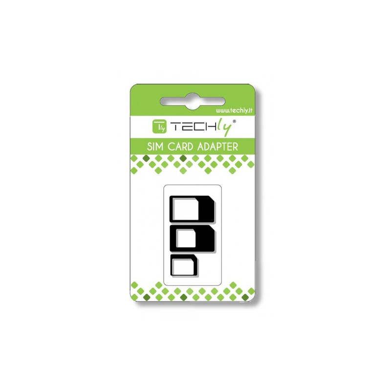 Adattatore scheda sim (4 in 1) nano-sim, micro-sim e sim