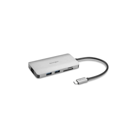 hub usb kensington uh1400p usb-c nero/argento [k33820ww]