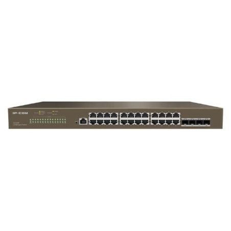 switch ip-com l3 24 porte 10/100/1000 nero [g5328f]