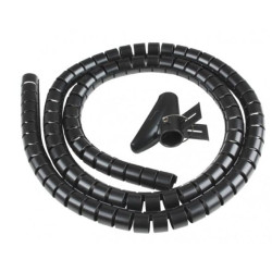 spirale avvolgi vultech cavo flessibile 1.5m nero [sn21505]