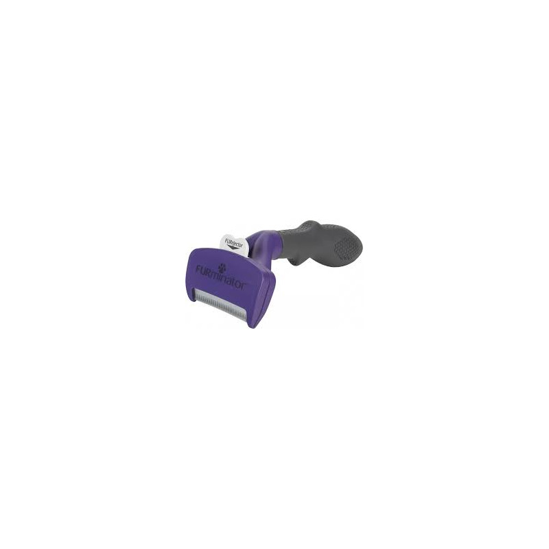 pettine furminator per cane a pelo corto m/l viola/nero [fur151326]