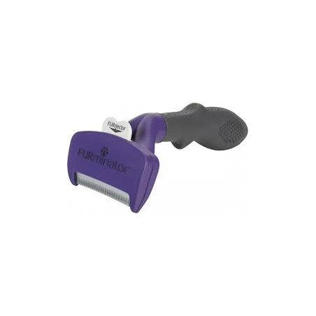 pettine furminator per cane a pelo corto m/l viola/nero [fur151326]