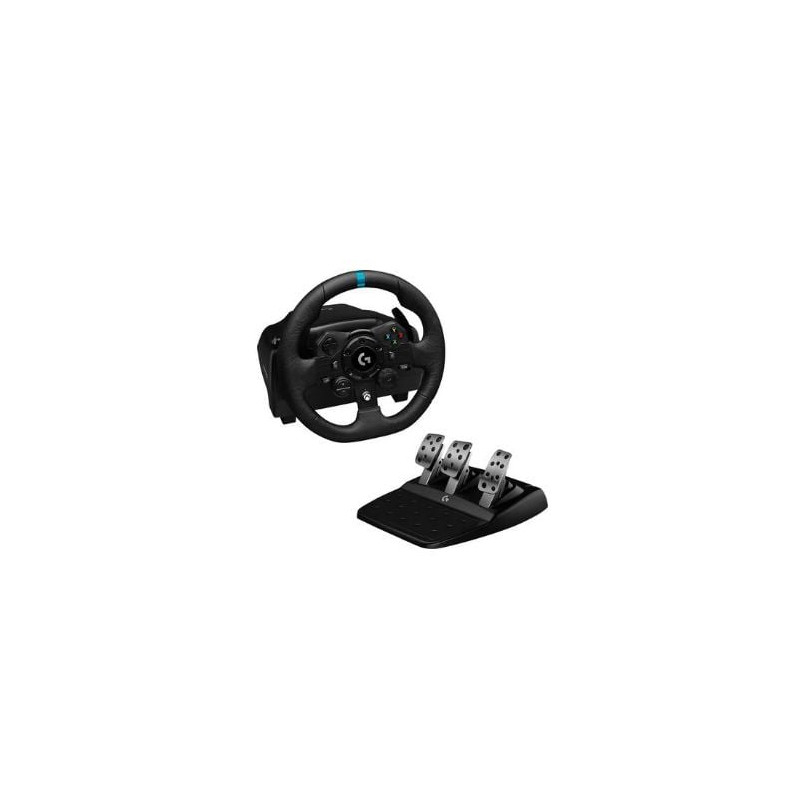 volante e pedali logitech g923 trueforce per xbox/pc nero [941-000158]