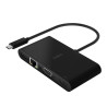 docking station belkin accessorio per laptop usb-c - rj45/hdmi/vga/usb-a/pwd/nero