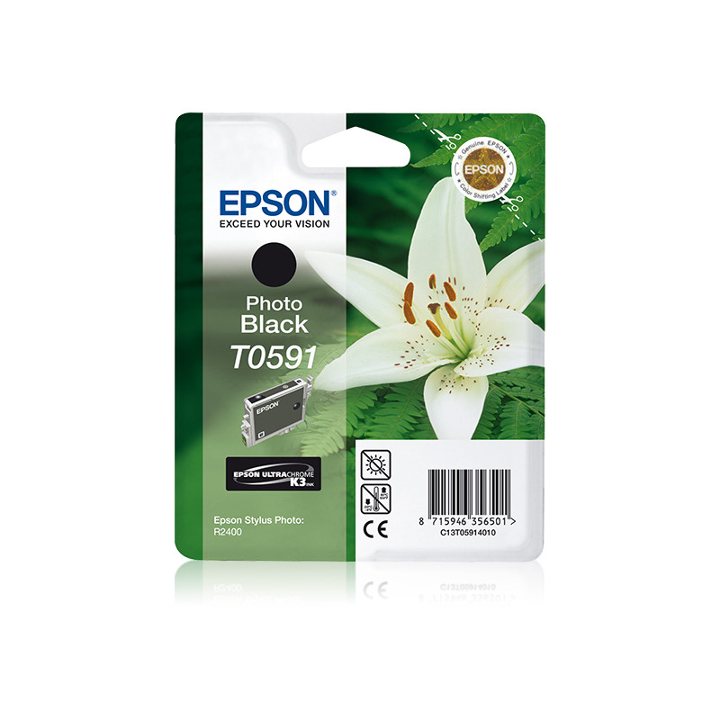 cartuccia a getto d'inchiostro epson t0591 13ml/640-pagine/nero