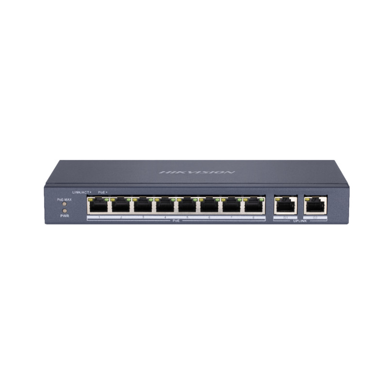 switch hikvision digital technology 10/100 a 8 porte [ds-3e0310p-e/m]