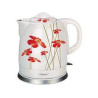 bollitore elettrico maestro in ceramica 1.5l/1200w/bianco/rosso [mr-066