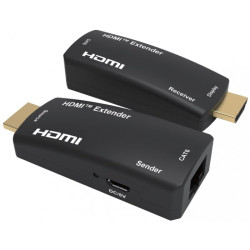 extender hdmi link fhd tramite cavo di rete cat6 50m nero [lkext27]