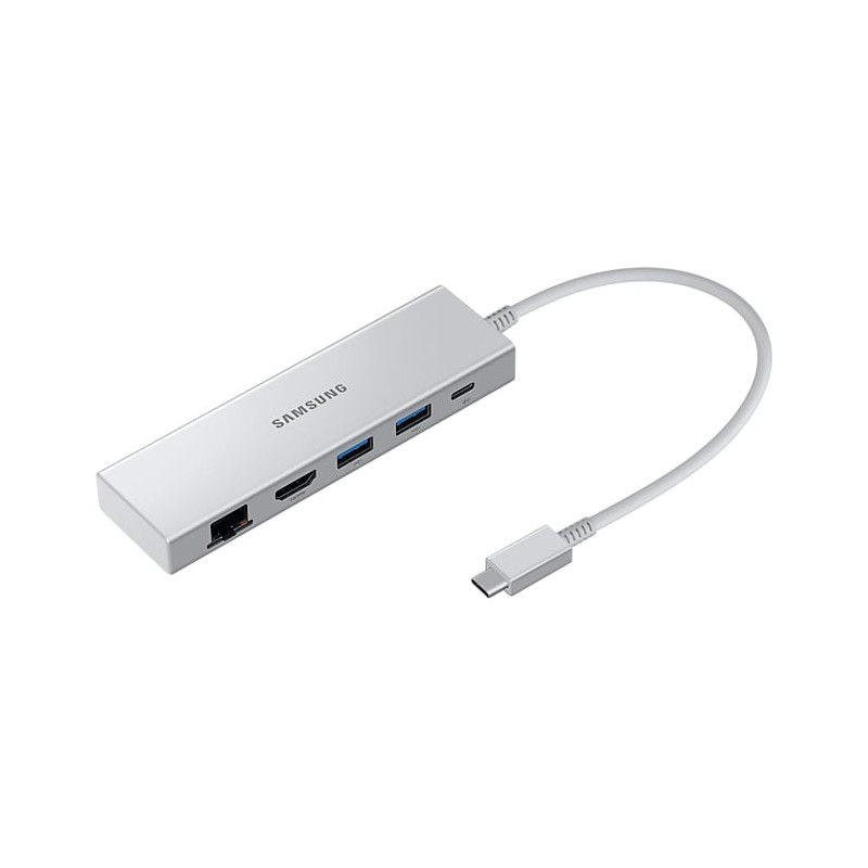 adattatore samsung ee-p5400 multiporte usb-c argento [ee-p5400usegeu]