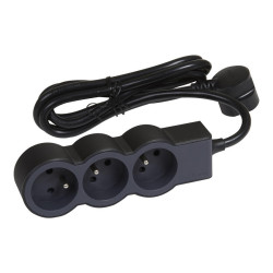 multipresa legrand 3usc 1.5m nero [allgrza04947200]
