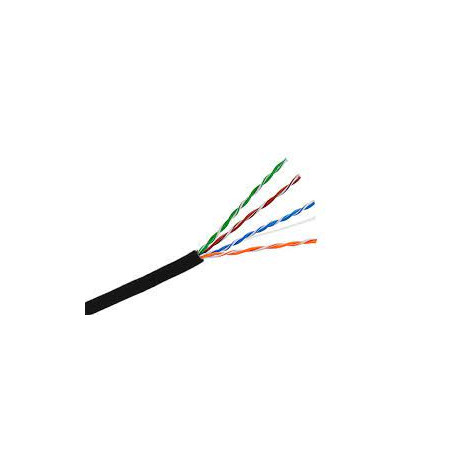 cavo di rete lanberg lcu5-10cc-0305-bk 305m cat5e nero