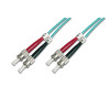 Cavo fibra ottica st a st multimode duplex 50/125 mt.2 (al-5stst-02i)