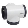 multipresa rotativa legrand con 2 prese laterali con terra + 2xp+z