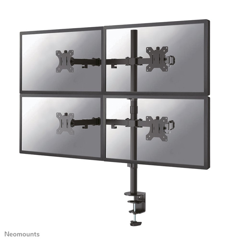 supporto monitor neomounts by newstar 13"-32" morsetto/bullone