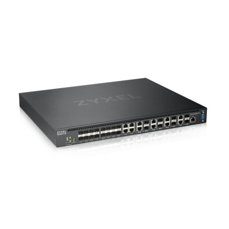 switch zyxel 28xrj45 l2+/100/1000/10000/nero [xs3800-28-zz0101f]