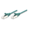 Cavo di rete patch in rame cat. 6 verde utp 0,3 mt