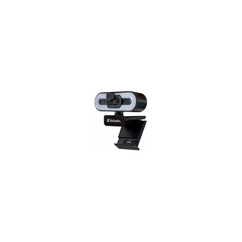 webcam verbatim awc-02 full hd 1080p autof +microfono+light [49579]