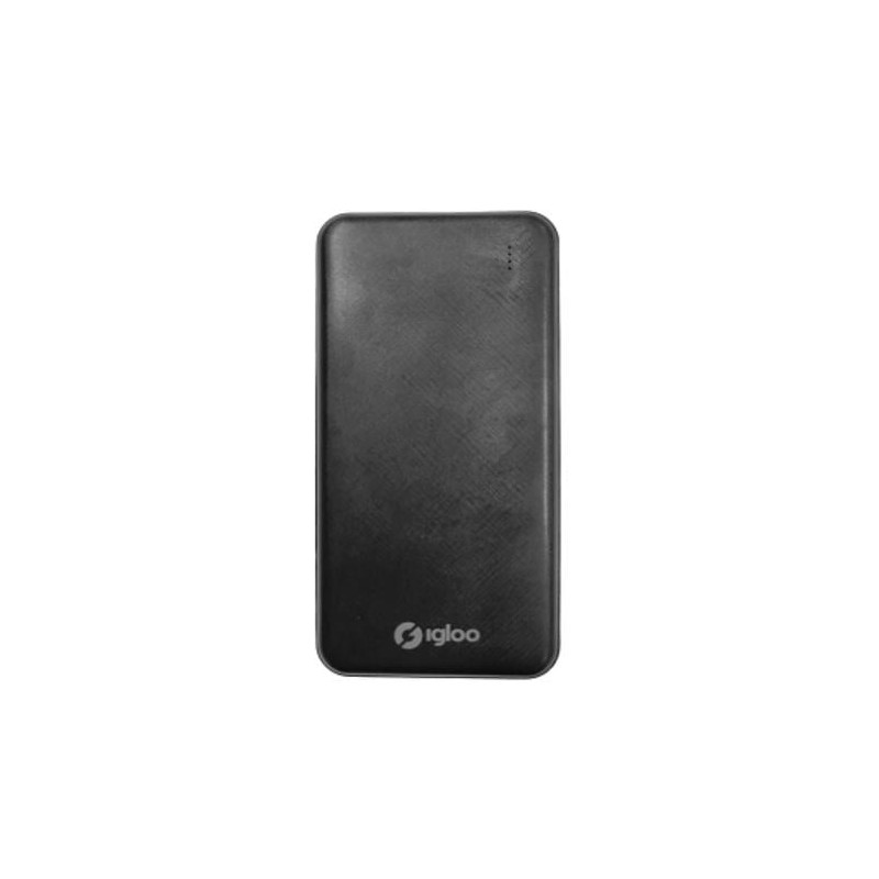 batteria portalile igloo powerbank 10000mah/18w nero [io-01b]