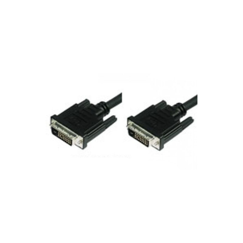 Cavo monitor dvi analogico digitale m/m dual link 1,8 mt (dvi-i)