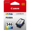 cartuccia canon cl-546 a colori 180p 8ml ciano magenta giallo