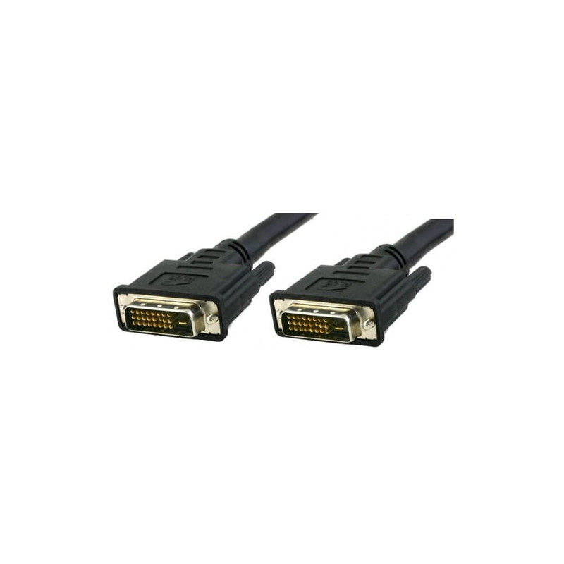 Cavo monitor dvi digitale m/m dual link 0.5 mt (dvi-d)