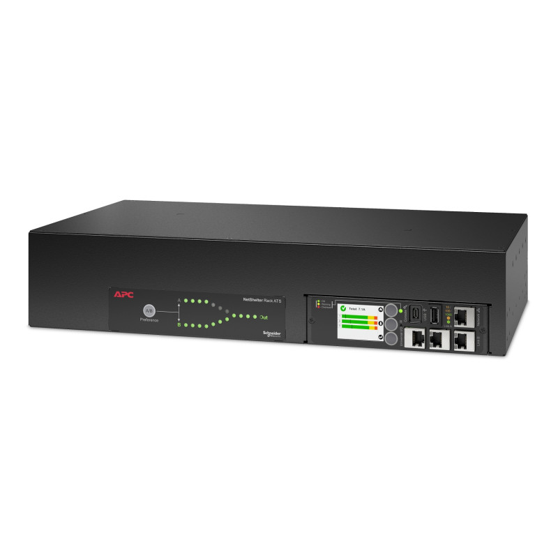 switch automatic transfer apc ats 230v 32a iec montabile su rack