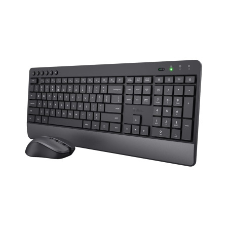 set tastiera e mouse trust trezo wireless [24530]