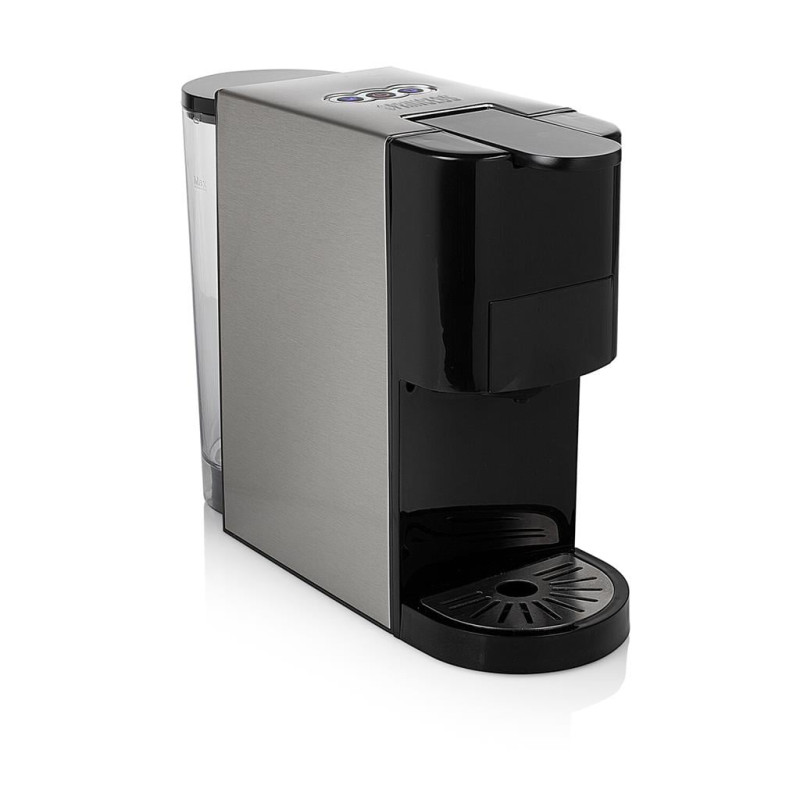 macchina da caffe' princess 249451 a capsule 0.8l 1450w nero/argento