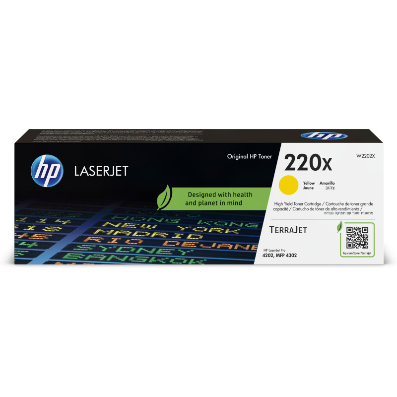 toner hp laserjet 220x giallo [w2202x]