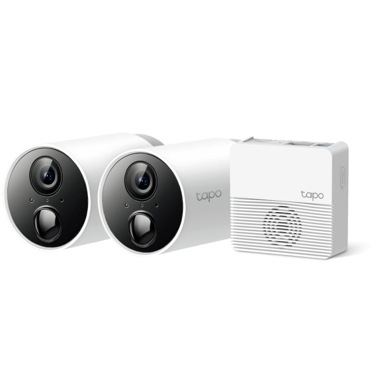 telecamera ip tp-link tapo c400s2 1920x1080p bianco/nero [tapo