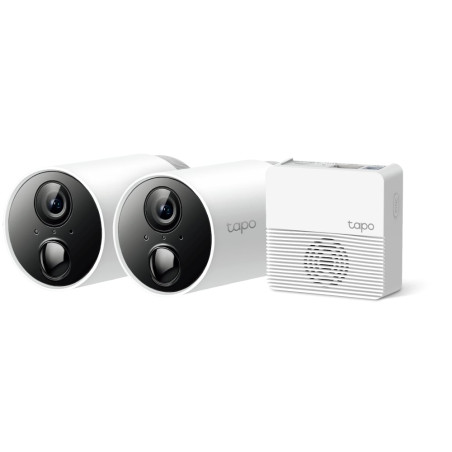 telecamera ip tp-link tapo c400s2 1920x1080p bianco/nero [tapo