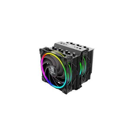 dissipatore cpu akasa soho h7 dual tower argb 120mm nero