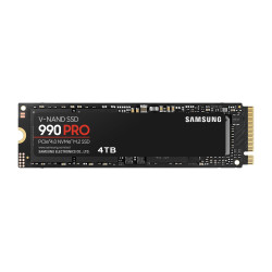 ssd 4tb samsung m.2 990 pro nero [mz-v9p4t0bw]