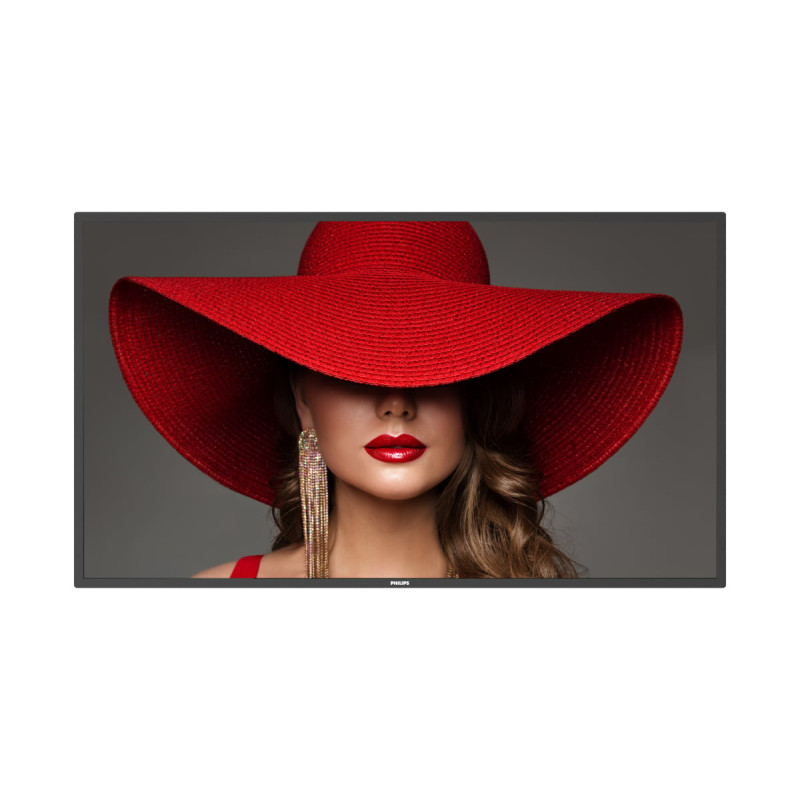 monitor digital signage led 50'' philips 50bdl4650d 4k uhd