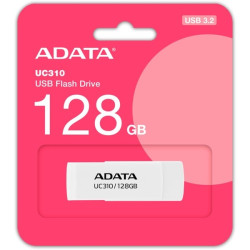 pen drive 128gb adata usb 3.2 g1 bianco [uc310-128g-rwh]