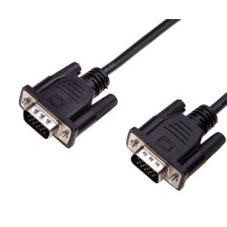 Cavo monitor svga standard m/m 4,5 mt nero