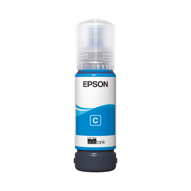 flacone d'inchiostro epson 107 ecotank 70ml ciano [c13t09b240]