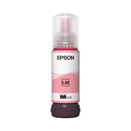 flacone d'inchiostro epson 107 ecotank 70ml magenta chiaro [c13t09b640]